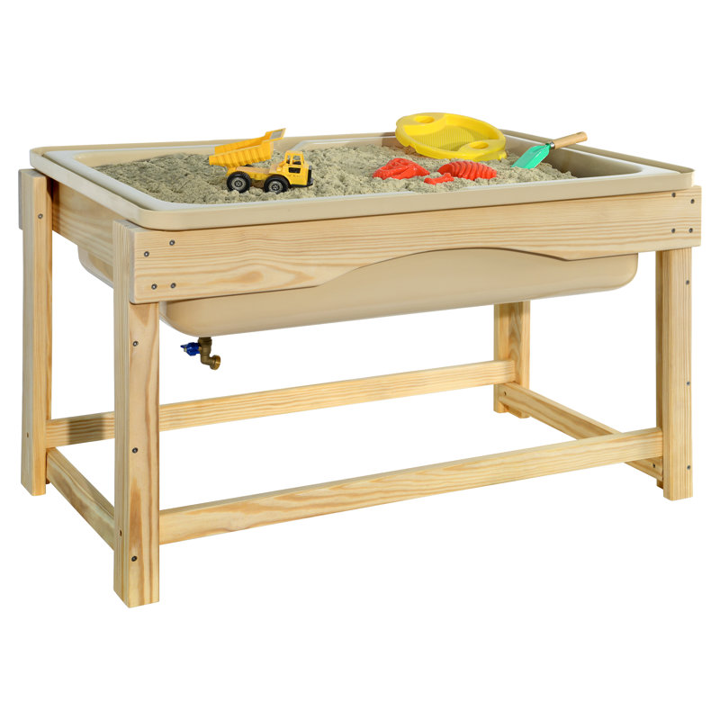 Wood Designs Outdoor Sand and Water Table Wayfair
